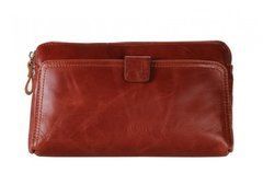Шкіряний чоловічий клатч Tiding Bag 8037B світло-коричневий