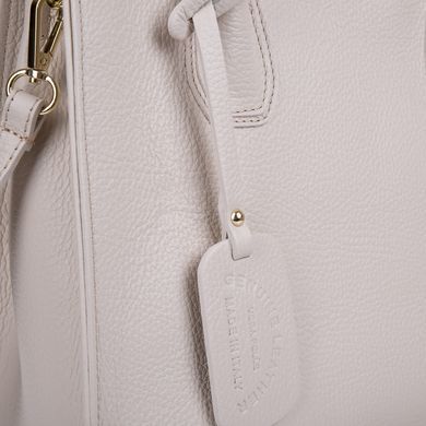 Бежева жіноча шкіряна сумка Virginia Conti (Італія) VC02748beige