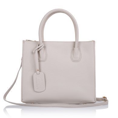 Бежева жіноча шкіряна сумка Virginia Conti (Італія) VC02748beige