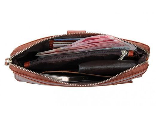 Шкіряний чоловічий клатч Tiding Bag 8037B світло-коричневий