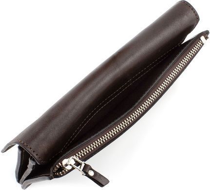 Кожаный портмоне коричневого цвета из кожи NAPPA Grande Pelle 514620