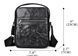 Мужская кожаная барсетка через плечо черного цвета  Bexhill BX6096 Black
