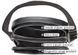 Мужская кожаная барсетка через плечо черного цвета  Bexhill BX6096 Black