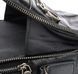 Мужская кожаная барсетка через плечо черного цвета  Bexhill BX6096 Black