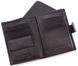 Кошелёк мужской кожаный  под паспорт черного цвета Marco Coverna BK010-808 black