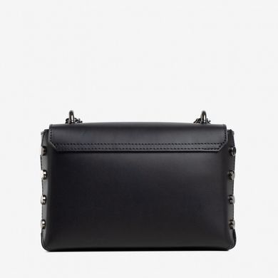 Маленька жіноча шкіряна сумочка VIRGINIA CONTI VC01734_2black