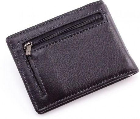 Чёрный кожаный зажим для денег Horton Collection TR3M-282A