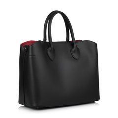 Ділова шкіряна сумка Virginia Conti VC01387black