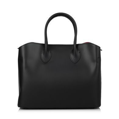 Ділова шкіряна сумка Virginia Conti VC01387black