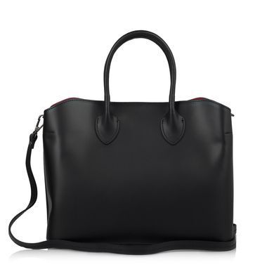 Ділова шкіряна сумка Virginia Conti VC01387black