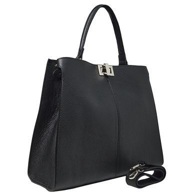 Жіноча шкіряна сумочка VIRGINIA CONTI VC02803black