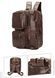 Коричнева шкіряна сумка-трансформер Bexhill Bx341 Brown