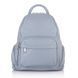 Голубой женский рюкзак кожаный VIRGINIA CONT - VC2238 Blue