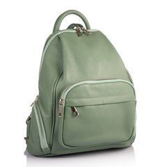 Оливковий жіночий рюкзак зі шкіри VIRGINIA CONTI (ІТАЛІЯ) - VC2238 OLIVE