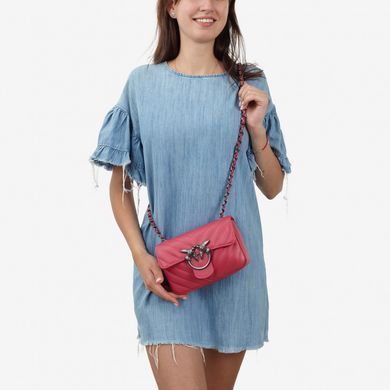 Розовая женская сумочка через плечо VIRGINIA CONTI VC03127 Fuschia