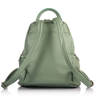Оливковый женский рюкзак из кожи VIRGINIA CONTI (ИТАЛИЯ) - VC2238 OLIVE