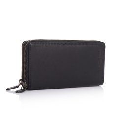 Шкіряний клатч HILL BURRY - 777025HBBLACK