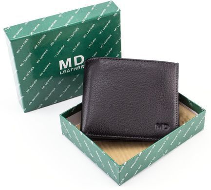 Мужской кошелёк без защелки из свиной кожи MD Leather 22-208B