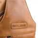 Кожаная сумка-слинг теракотового цвета Hill Burry HB6101Brown