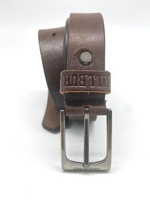 Коричневий шкіряний чоловічий ремінь Hill burry HB3044/30brown