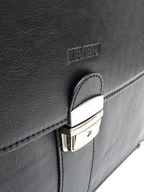 Шкіряний портфель на два відділення Newery N1587GA