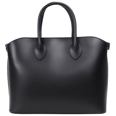 Кожаная женская сумка Virginia Conti VC01387black_m