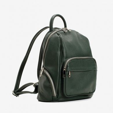 Шкіряний жіночий рюкзак VIRGINIA CONTI VC2238 Dark green
