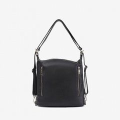 Жіноча шкіряна сумка-рюкзак Virginia Conti Vc03456 Black