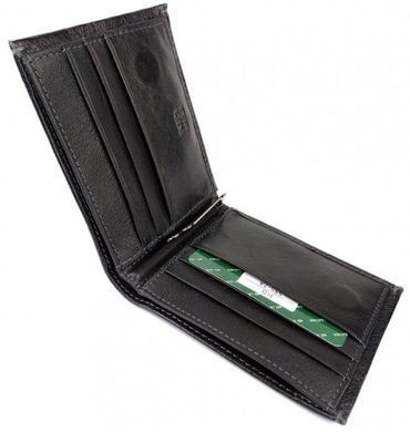 Чоловічий шкіряний гаманець з затиском для грошей MD Leather md23-555
