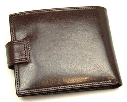 Мужское кожаное портмоне коричневого цвета Marco Coverna B047-801 brown