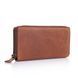 Коричневый винтажный клатч из натуральной кожи HILL BURRY - 777025HB Brown