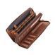 Коричневый винтажный клатч из натуральной кожи HILL BURRY - 777025HB Brown