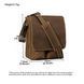 Коричнева чоловіча шкіряна сумка через плече Bexhill Bx1028 Coffe