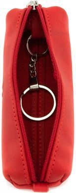 Красная ключница из матовой винтажной кожи Grande Pelle 40261012KR