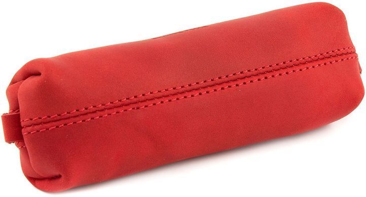 Красная ключница из матовой винтажной кожи Grande Pelle 40261012KR