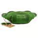 Зелёная поясная сумка из натуральной телячьей кожи Hill Burry HB3314 Green