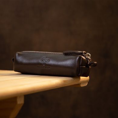 Коричнева ключниця із гладкої шкіри Grande Pelle 40262012