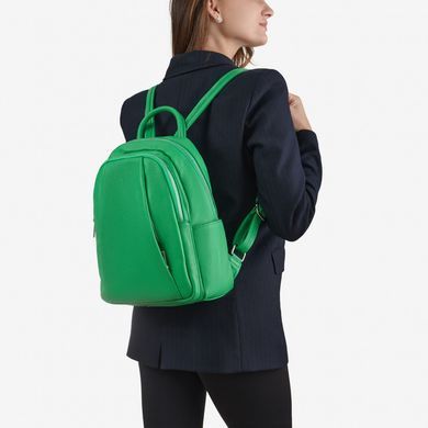 Зелений жіночий шкіряний рюкзак Virginia Conti V02443 Green