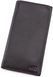 Горизонтальный мужской портмоне MD Leather Collection MC 0887 Black