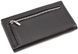 Горизонтальный мужской портмоне MD Leather Collection MC 0887 Black