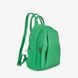 Зелений жіночий шкіряний рюкзак Virginia Conti V02443 Green
