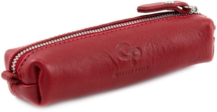 Красная кожаная ключница Grande Pelle 40266012