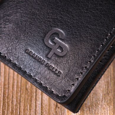 Шкіряне  чоловіче портмоне на три складання GRANDE PELLE 503610