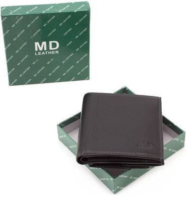 Маленький шкіряний гаманець на магнітній застібці MD Leather 606-a