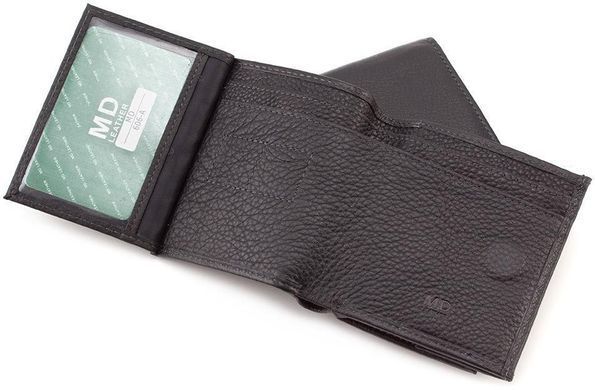 Маленький шкіряний гаманець на магнітній застібці MD Leather 606-a