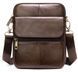Коричневая кожаная сумка-мессенджер Bexhill BX7350 Brown