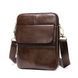 Коричневая кожаная сумка-мессенджер Bexhill BX7350 Brown