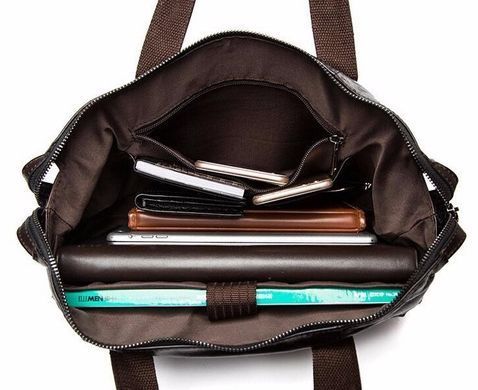 Шкіряна сумка для ноутбука (macbook) Bexhill Bx7120 coffe