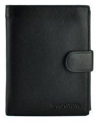 Шкіряний портмоне під паспорт нового зразка Marco Coverna BK010-807 black