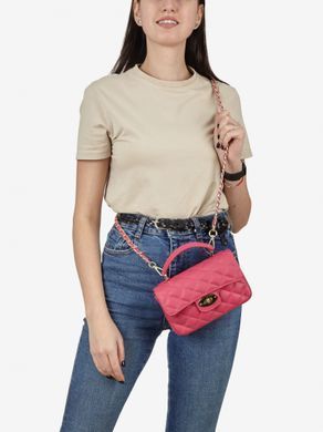 Шкіряна сумочка через плече VIRGINIA CONTI Vc03403 Fuchsia